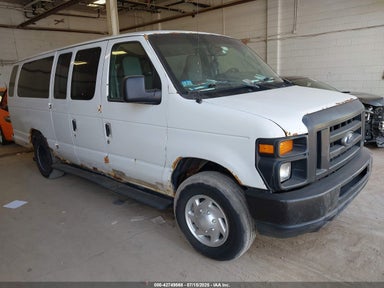 2012 FORD E-350 SUPER DUTY XLT White  Gasoline 1FBSS3BL6CDA99369 photo #1