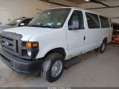2012 FORD E-350 SUPER DUTY XLT White  Gasoline 1FBSS3BL6CDA99369 photo #3