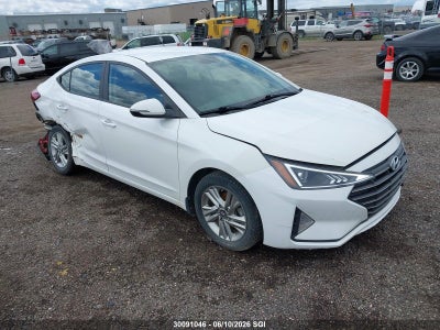 HYUNDAI ELANTRA 2019. Lot# 30091046. VIN KMHD84LFXKU791484. Photo 1