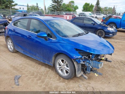 CHEVROLET CRUZE 2018. Lot# 30091043. VIN 3G1BE6SM8JS642577. Photo 1