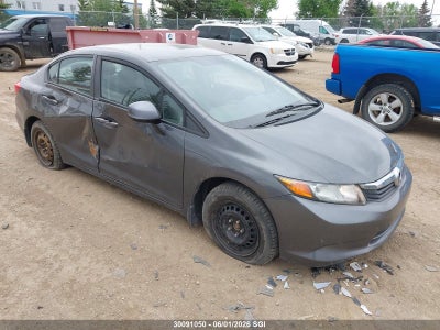 HONDA CIVIC 2012. Lot# 30091050. VIN 2HGFB2F42CH061491. Photo 1
