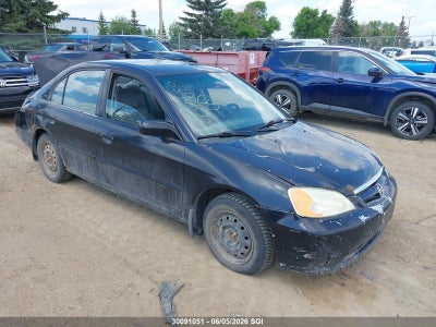HONDA CIVIC 2002. Lot# 30091051. VIN 2HGES16812H948653. Photo 1