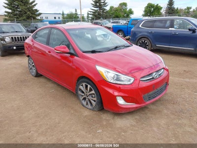 HYUNDAI ACCENT 2017. Lot# 30089815. VIN KMHCU4AE0HU201674. Photo 1