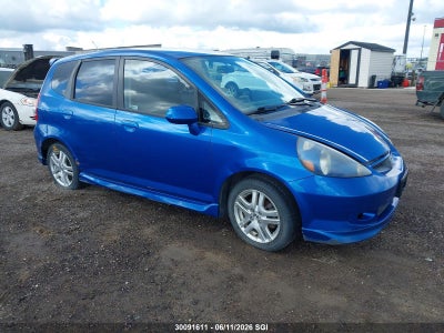 HONDA FIT 2007. Lot# 30091611. VIN JHMGD37667S805142. Photo 1