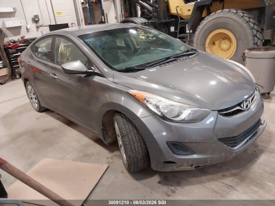 HYUNDAI ELANTRA 2013. Lot# 30091210. VIN 5NPDH4AE1DH389056. Photo 1