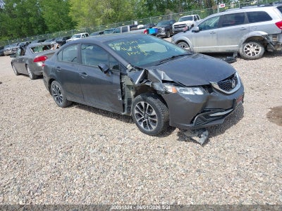 HONDA CIVIC 2013. Lot# 30091524. VIN 2HGFB2F51DH044353. Photo 1