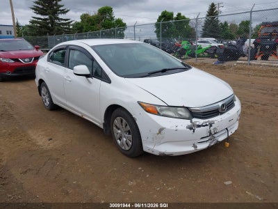 HONDA CIVIC 2012. Lot# 30091944. VIN 2HGFB2F41CH115623. Photo 1