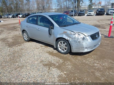 NISSAN SENTRA 2008. Lot# 30089311. VIN 3N1AB61E48L609492. Photo 1