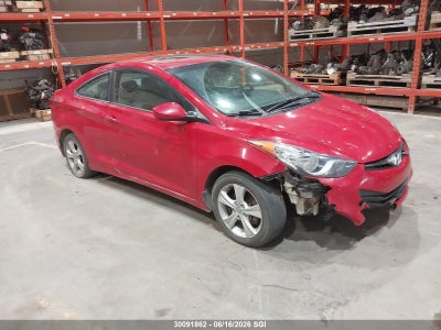 HYUNDAI ELANTRA COUPE 2013. Lot# 30091862. VIN KMHDH6AE3DU019451. Photo 1