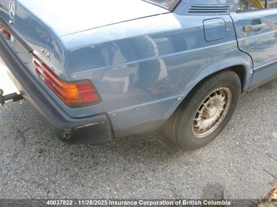 WDBDB22A1EA019573 MERCEDES-BENZ 190 Photo 1