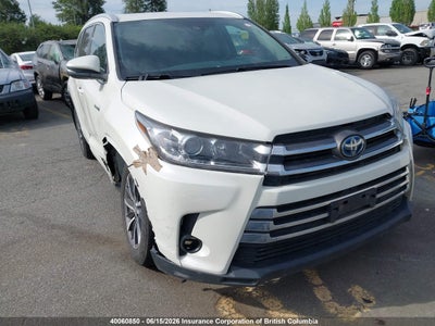 TOYOTA HIGHLANDER 2017. Lot# 40060850. VIN 5TDJGRFH3HS035528. Photo 1