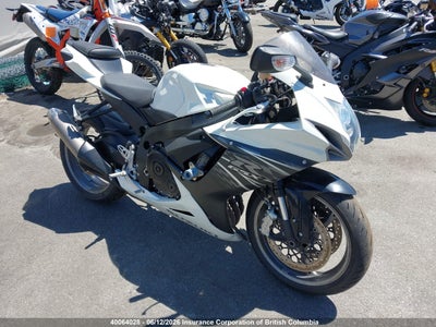 SUZUKI GSX-R600 2011. Lot# 40064028. VIN JS1GN7FA9B2101595. Photo 1