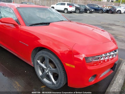 CHEVROLET CAMARO 2013. Lot# 40067759. VIN 2G1FG1E35D9185309. Photo 1