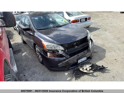NISSAN SENTRA 2014. Lot# 40070991. VIN 3N1AB7AP8EL657466. Photo 1