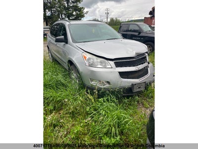 CHEVROLET TRAVERSE 2010. Lot# 40071318. VIN 1GNLREED0AJ219944. Photo 1