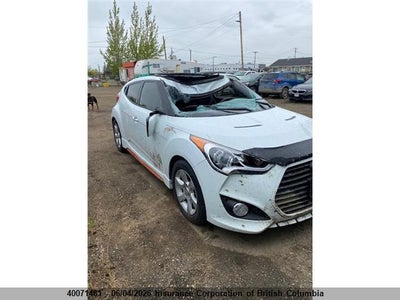 HYUNDAI VELOSTER 2013. Lot# 40071461. VIN KMHTC6AE1DU127206. Photo 1