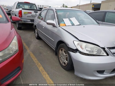 HONDA CIVIC 2004. Lot# 40070178. VIN 2HGES16604H919095. Photo 1