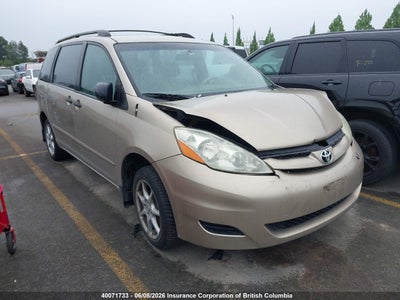 TOYOTA SIENNA 2006. Lot# 40071733. VIN 5TDZA29C26S463647. Photo 1