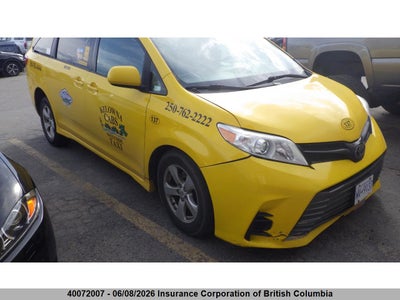 TOYOTA SIENNA 2018. Lot# 40072007. VIN 5TDZZ3DC2JS903171. Photo 1