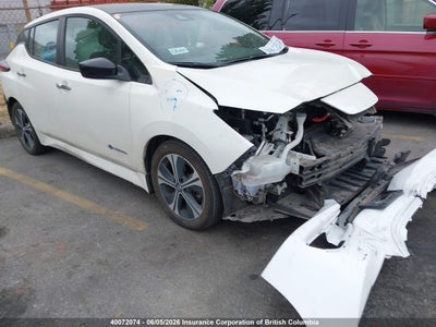 NISSAN LEAF 2019. Lot# 40072074. VIN 1N4AZ1CP5KC304327. Photo 1