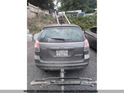 TOYOTA COROLLA MATRIX 2008. Lot# 40072121. VIN 2T1KR32E78C704089. Photo 1