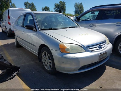 HONDA CIVIC 2003. Lot# 40071420. VIN 2HGES16463H913413. Photo 1