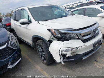 HONDA PILOT 2019. Lot# 40064512. VIN 5FNYF6H64KB503760. Photo 1