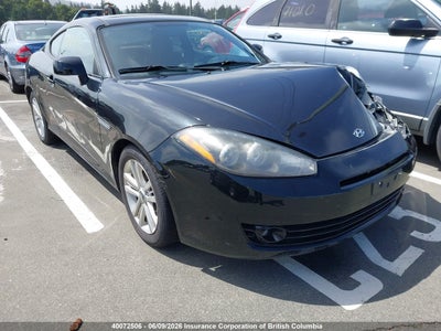 HYUNDAI TIBURON 2008. Lot# 40072506. VIN KMHHM65D58U268032. Photo 1