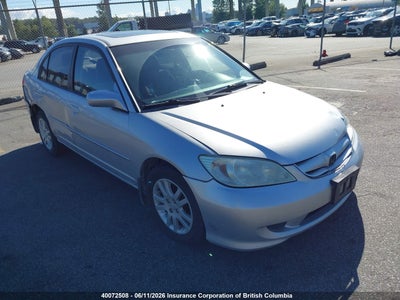 HONDA CIVIC 2005. Lot# 40072508. VIN 2HGES16615H019470. Photo 1