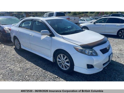 TOYOTA COROLLA 2009. Lot# 40072530. VIN 2T1BU40E09C052943. Photo 1