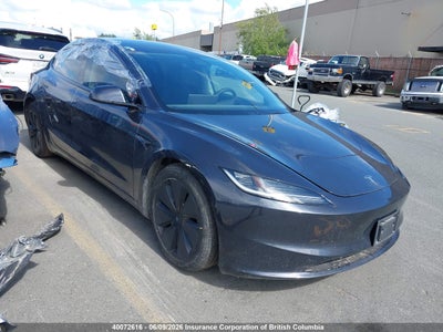 TESLA MODEL 3 2025. Lot# 40072616. VIN 5YJ3E1EB0SF886212. Photo 1