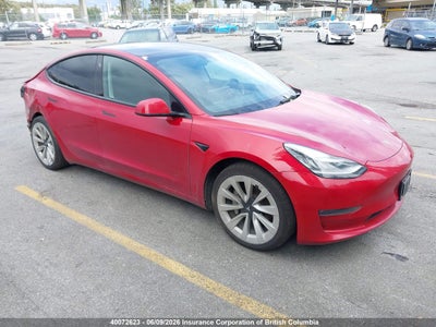 TESLA MODEL 3 2022. Lot# 40072623. VIN 5YJ3E1EB3NF294890. Photo 1