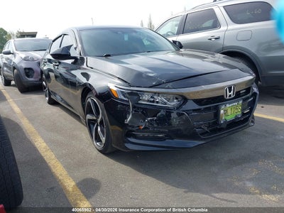 HONDA ACCORD 2018. Lot# 40065982. VIN 1HGCV1F35JA808346. Photo 1