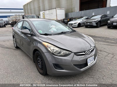 HYUNDAI ELANTRA 2013. Lot# 40072656. VIN 5NPDH4AE1DH190170. Photo 1