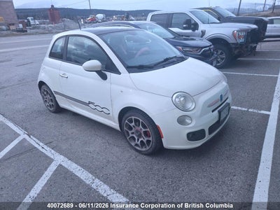 FIAT 500 2012. Lot# 40072689. VIN 3C3CFFBR9CT107926. Photo 1