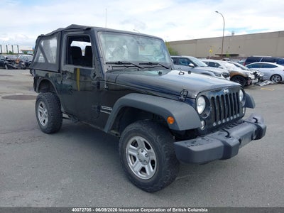 JEEP WRANGLER JK 2018. Lot# 40072705. VIN 1C4AJWAGXJL900288. Photo 1