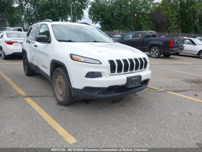JEEP CHEROKEE 2018. Lot# 40072739. VIN 1C4PJMAX3JD514854. Photo 1