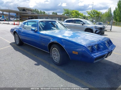 PONTIAC FIREBIRD 1981. Lot# 40072746. VIN 1G2AT87H3BL127613. Photo 1