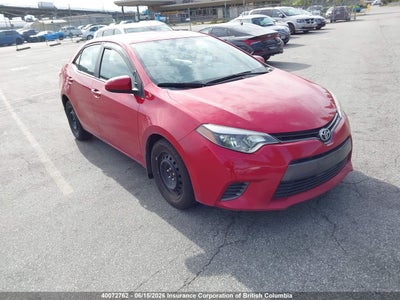 TOYOTA COROLLA 2016. Lot# 40072762. VIN 2T1BURHE9GC482405. Photo 1