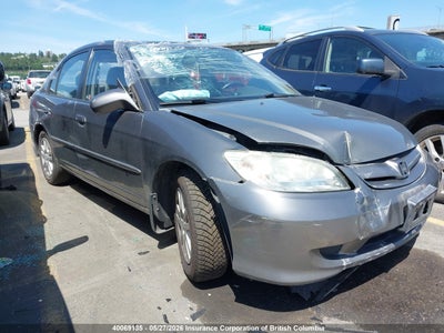 HONDA CIVIC SDN 2005. Lot# 40069135. VIN 2HGES16655H034747. Photo 1