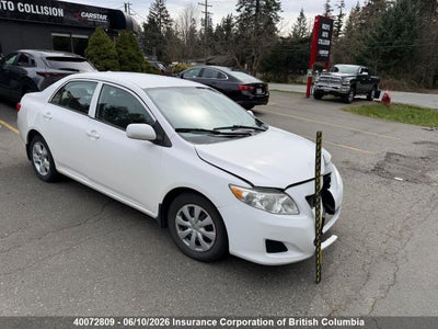 TOYOTA COROLLA 2010. Lot# 40072809. VIN 2T1BU4EE4AC393114. Photo 1