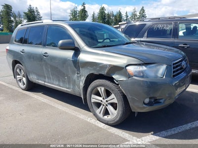 TOYOTA HIGHLANDER 2010. Lot# 40072836. VIN 5TDEK3EH3AS017003. Photo 1