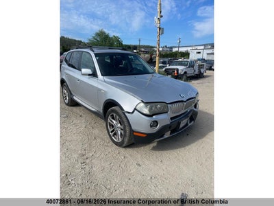 BMW X3 2008. Lot# 40072861. VIN WBXPC93448WJ04933. Photo 1