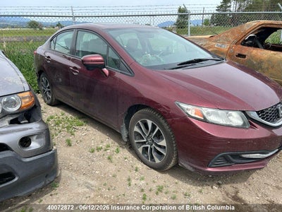 HONDA CIVIC 2014. Lot# 40072872. VIN 2HGFB2F57EH027607. Photo 1