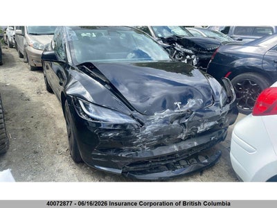 TESLA MODEL 3 2024. Lot# 40072877. VIN LRW3E7FA7RC099738. Photo 1