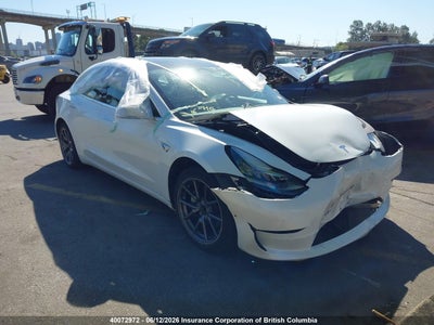 TESLA MODEL 3 2020. Lot# 40072972. VIN 5YJ3E1EA1LF794373. Photo 1