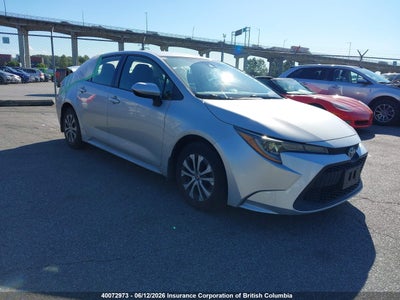 TOYOTA COROLLA HYBRID 2022. Lot# 40072973. VIN JTDBAMDE6NJ056917. Photo 1