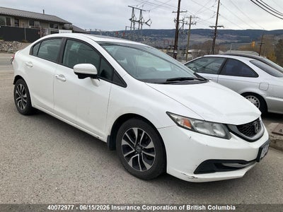 HONDA CIVIC 2015. Lot# 40072977. VIN 2HGFB2F54FH023208. Photo 1