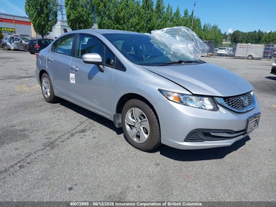 HONDA CIVIC 2014. Lot# 40072990. VIN 2HGFB2F42EH002301. Photo 1