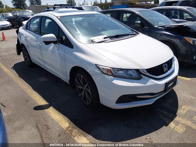 HONDA CIVIC 2015. Lot# 40070018. VIN 2HGFB2F5XFH004856. Photo 1